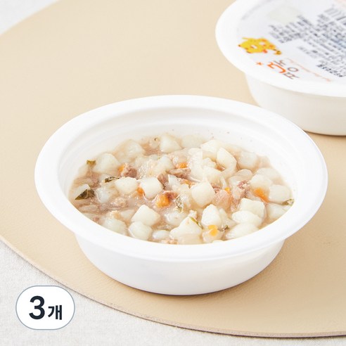 짱죽 12개월부터 이유식 반찬 한우감자조림, 100g, 3개, 혼합맛(한우/감자)