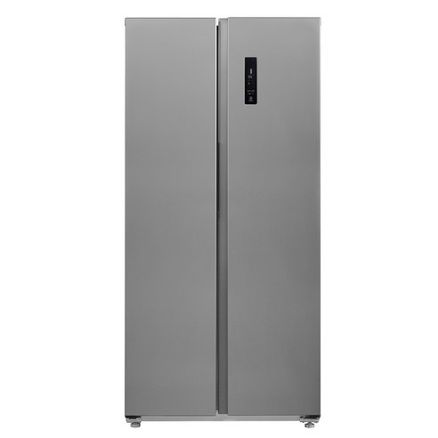 캐리어 클라윈드 양문형 냉장고 방문설치, 실버 메탈, CRFSN431MDC