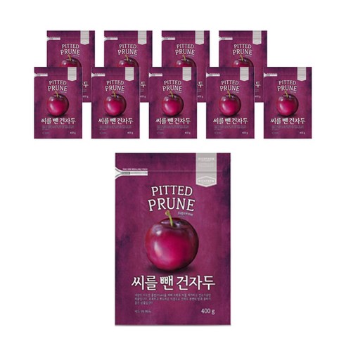 씨를 뺀 건자두, 400g, 10개