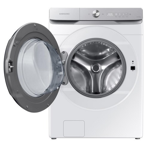 삼성전자 그랑데 세탁기 AI 이녹스 WF21T6500KW 21kg 방문설치는 효율적인 세탁과 에너지 효율성을 갖춘 세탁기입니다.