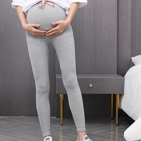 루나글램 코듀로이 리본 임산부 레깅스
