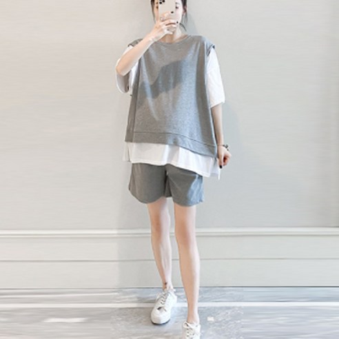 에스텔라 임산부 스포츠 투피스