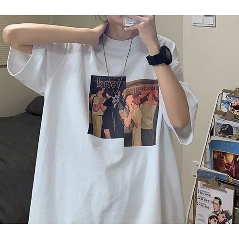 男女通用 時尚 休閒 服裝 上衣 短袖 T卹 中性 中性 中性