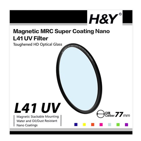 에이치앤와이 HD MRC L41 Nano UV 렌즈필터 77mm