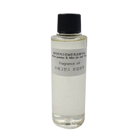 마미하우스 디퓨저 프래그런스 오일 원액, 11 화이트자스민 앤 민트, 100ml, 1개