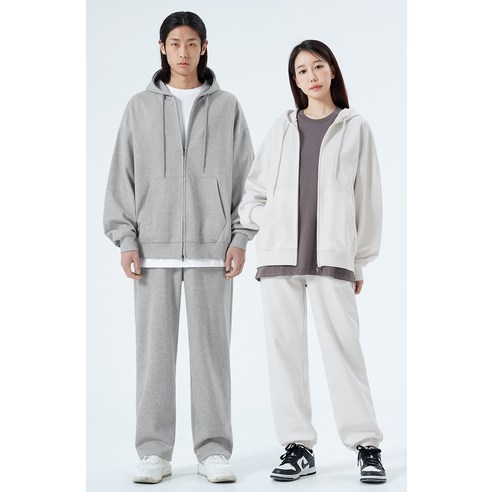 네이븐 이지 오버핏 후드집업 NA2203Z 할인율 23%로 편안하고 스타일리시한 룩을 연출할 수 있는 후드집업