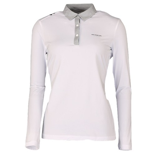 페라어스 여성용 카라배색 스판 골프 티셔츠 ATJYJ5010S2