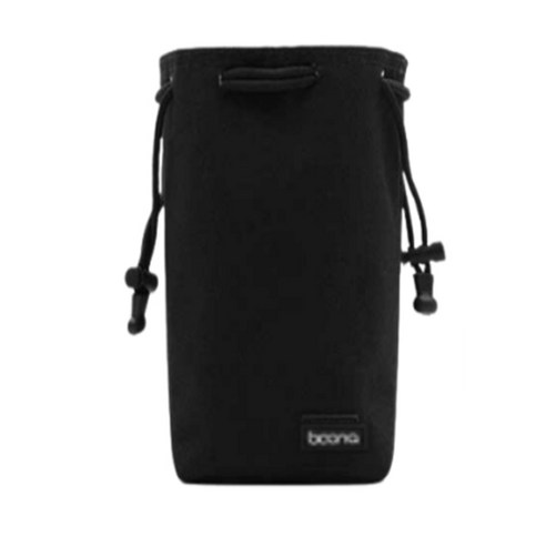 마이크로 싱글 커버 보호 포켓형 dslr 렌즈 파우치 L, 블랙, 1개