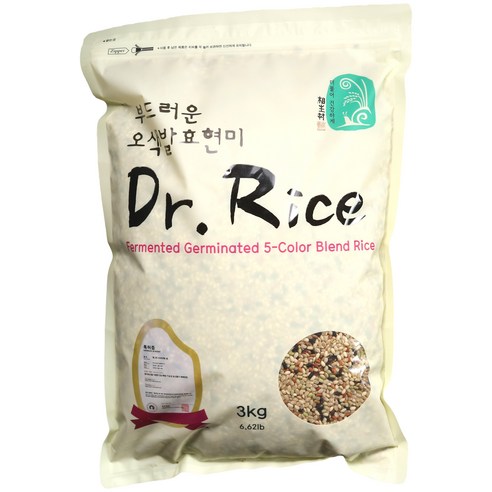 상생촌 슈퍼푸드 오색발효현미, 3kg, 1개