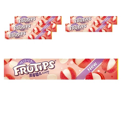 프루팁스 리치맛, 140g, 6개