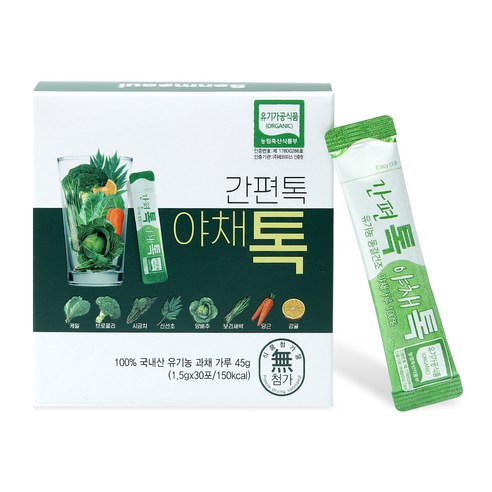 산마을 간편톡 야채톡 30p, 45g, 1개