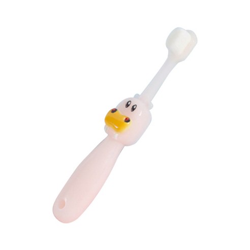 팡팡카트 하마 칫솔 핑크, 1개입, 1개
