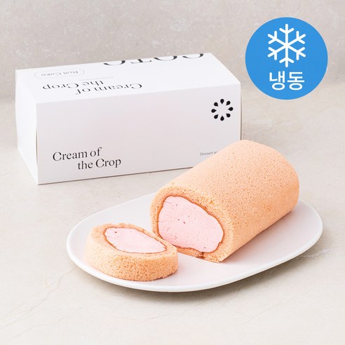 크림오브더크롭 딸기 롤케이크 (냉동), 400g, 1개