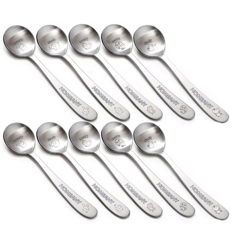홈애니 화채 스푼 5종 세트, 토끼, 코끼리, 병아리, 사자, 돼지, 2세트