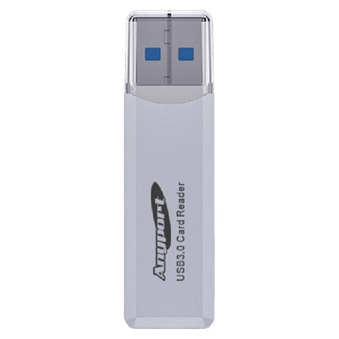 애니포트 USB 3.0 SD 카드리더기, AP-U30W, 화이트