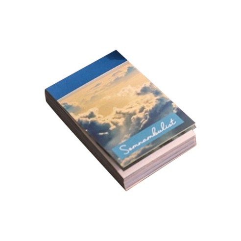 글로리빙 일상 컬랙션 DIY 스티커북, 블루, 1개