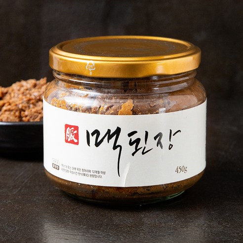 전통식품 인증 맥된장, 450g, 1개 
장/소스/드레싱/식초