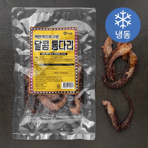 리프레쉬 맥반석으로 구운 달콤 통다리 (냉동), 100g, 1개