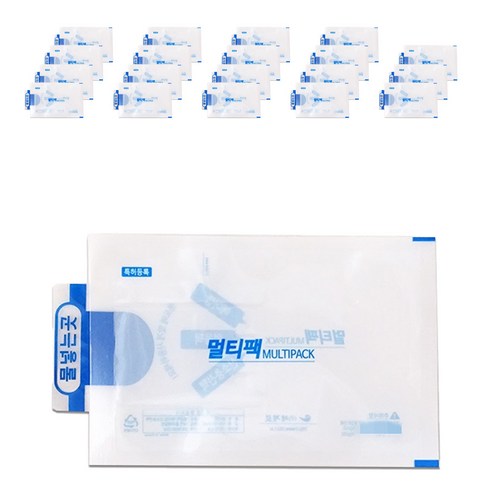 반제품 워터 멀티팩 소 12 x 17 cm, 20개, 1개