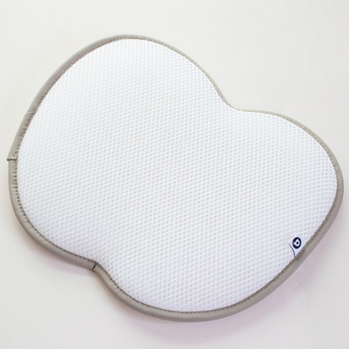 아누리 3D 메쉬 원형 방석, 베이지