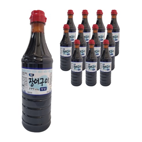 푸른식품 장어구이 순한맛 양념, 12개, 970g