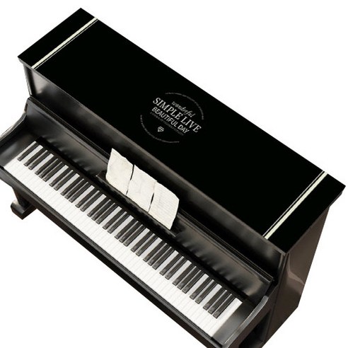 노어딕 스타일 피아노 매트 40 x 150 cm, 15