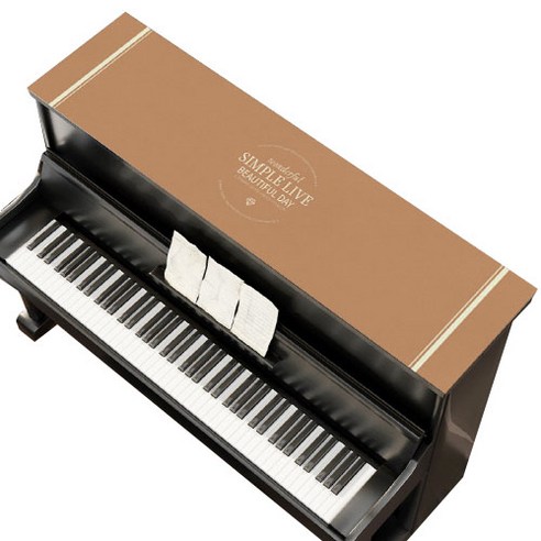노어딕 스타일 피아노 매트 30 x 160 cm, 20