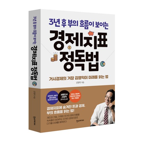 3년 후 부의 흐름이 보이는 경제지표 정독법:거시경제의 거장 김영익이 미래를 읽는 법, 한스미디어, 김영익