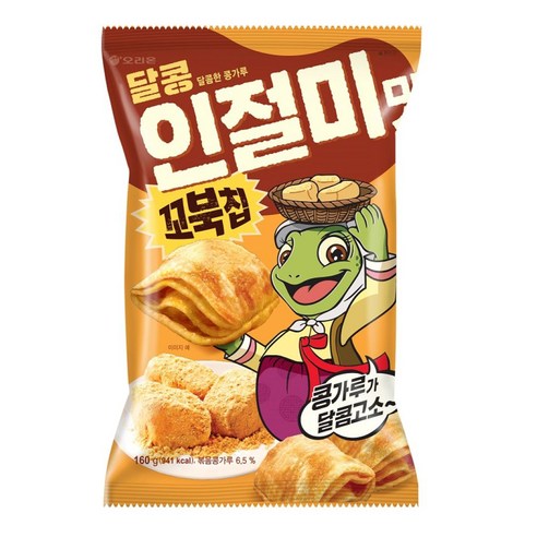 꼬북칩 달콩 인절미, 160g, 1개