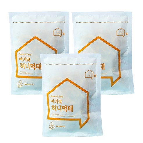 여기쿡 로스팅 시즈닝 청양먹태, 3개, 허니버터, 3개