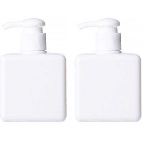지앤와이 로션 펌프 공병 250ml, 2개, 화이트