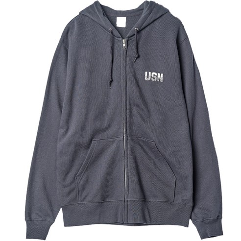 하이후 남성용 USN 트리 후드 집업 T21704