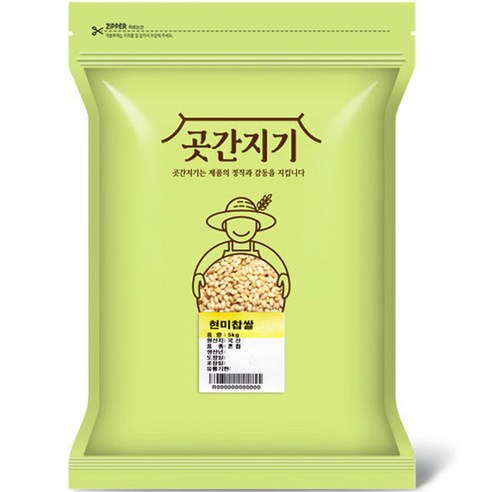 곳간지기 현미찹쌀, 5kg, 1개