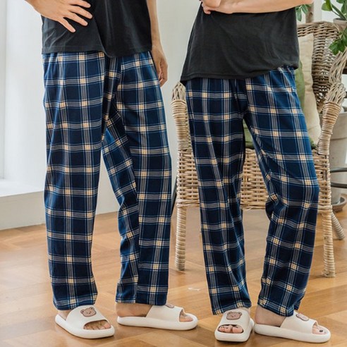 디노바시 피치 기모 파자마 바지