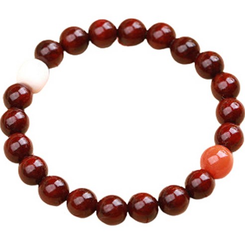 앤도 소엽 자단 염주 6mm, 1개, B