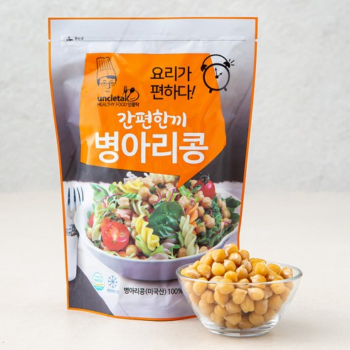 엉클탁 간편한끼 병아리콩, 240g, 4개
