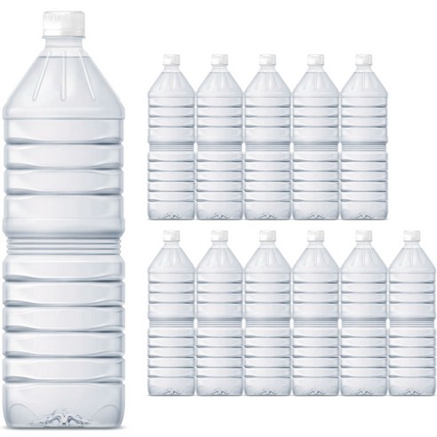 지리산 물하나 ECO 생수, 2L, 12개