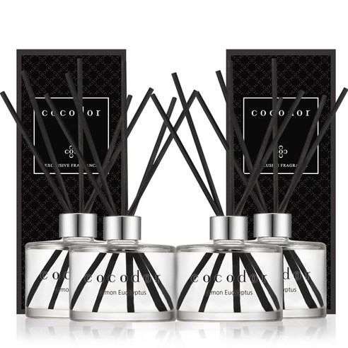 코코도르 퍼퓸 디퓨저 200ml x 4p, 레몬유칼립투스