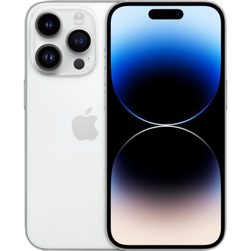 Apple 정품 아이폰 14 Pro 자급제, 실버, 128GB