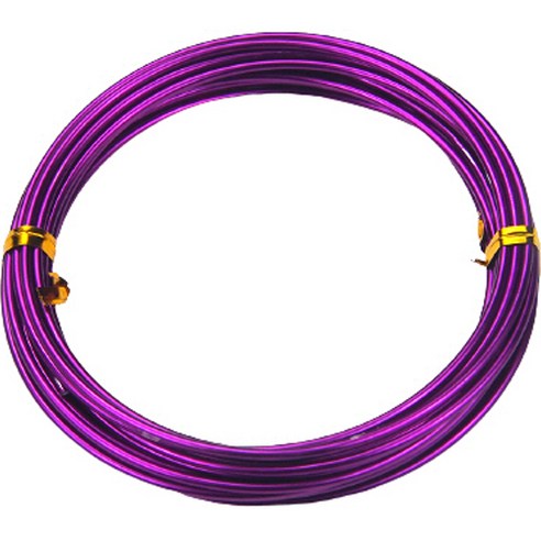 에나벨 연철 와이어 2mm, 13 퍼플, 1개