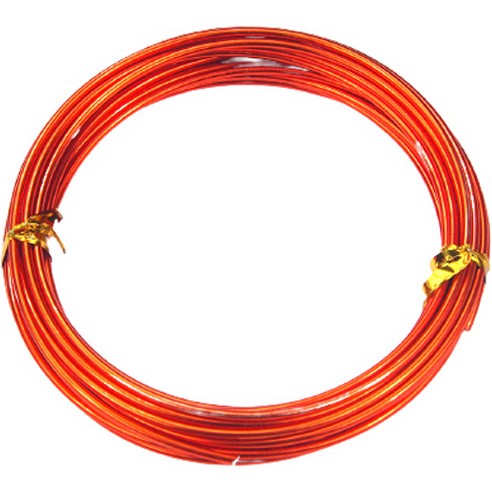 에나벨 연철 와이어 2mm, 03 주황색, 1개