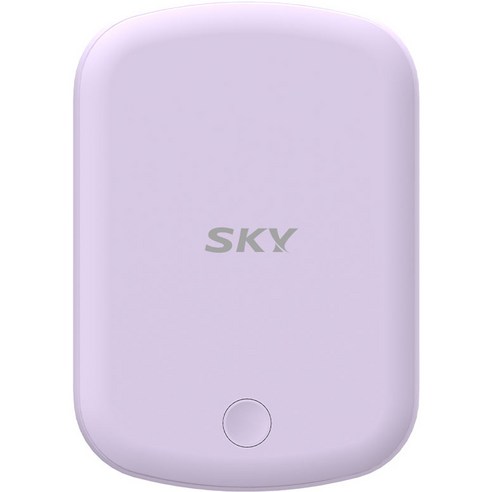 SKY 필 10000mAh 미니 맥세이프 호환 고속충전 20W PD 유무선 보조배터리 C타입, 화이트, SKY-WX1Mag