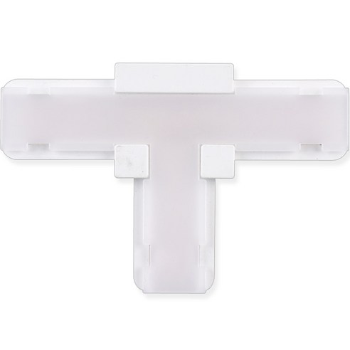 원하 라인아트 부속품 T자 연결부속 LED2W 전구색, 화이트