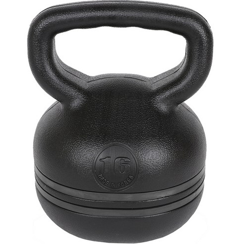 아리프 라인 케틀벨, 블랙, 16kg, 1개