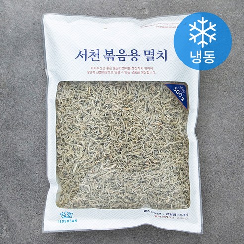 이어수산 서천 볶음용 멸치 (냉동), 500g, 1개
