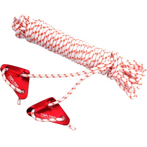 캠핑의 완성도를 높이는 견고하고 실용적인 타프 스트링 세트