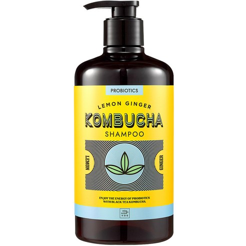 미쟝센 콤부차 샴푸 레몬진저향, 820ml, 1개