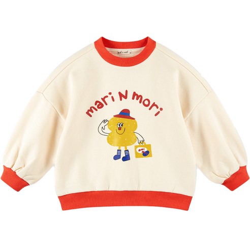 마리앤모리 아동용 피넛기모 티셔츠