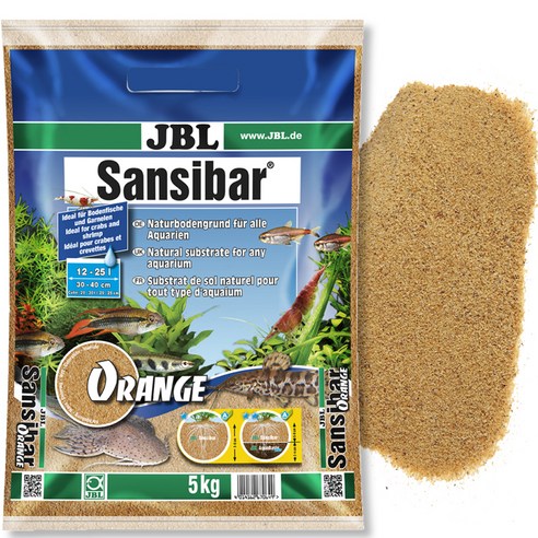 JBL 산시바 샌드 5kg, 오렌지, 1개
