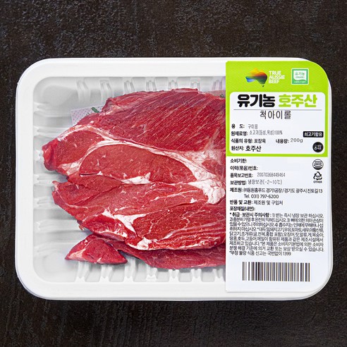 동원홈푸드 유기농 인증 척아이롤 구이용 (냉장), 200g, 1개